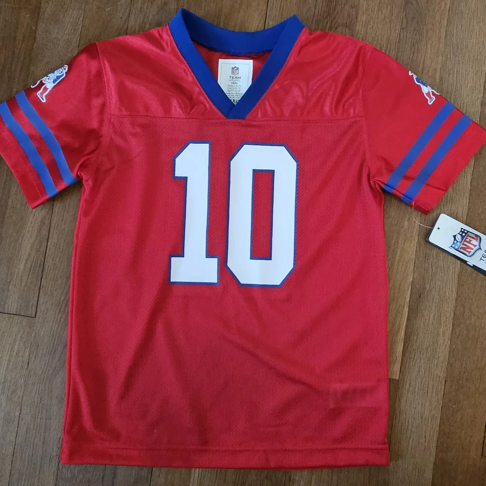 NWT Youth NFL Patriots Drake Maye Jersey - Picture 1 of 5